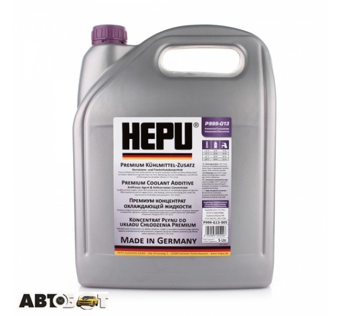 Антифриз HEPU G13 фиолетовый P999-G13-005 5л, цена: 1 043 грн.