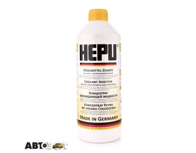 Антифриз HEPU G11 жовтий концентрат P999-YLW 1.5л, ціна: 399 грн.