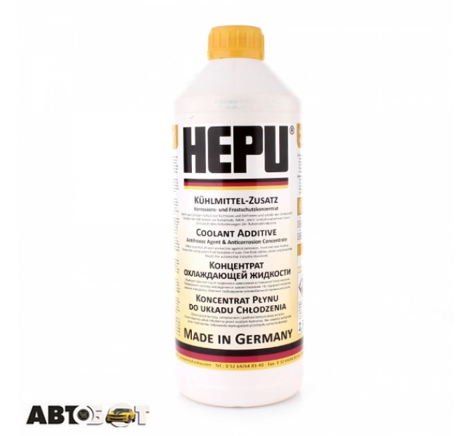 Антифриз HEPU G11 жовтий концентрат P999-YLW 1.5л, ціна: 296 грн.