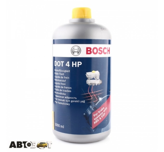 Гальмівна рідина Bosch DOT 4 HP 1987479113 1л, ціна: 518 грн.