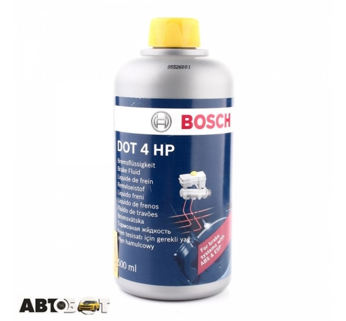 Гальмівна рідина Bosch DOT 4 HP 1987479112 0.5л, ціна: 295 грн.