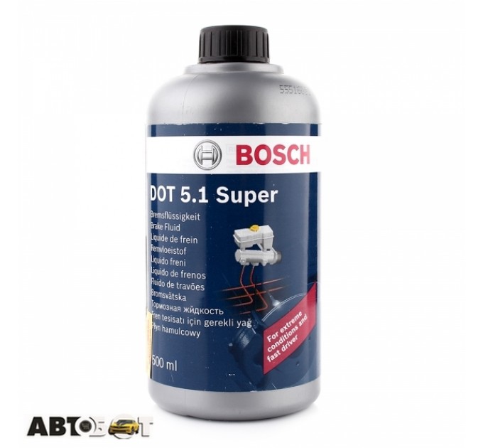Гальмівна рідина Bosch DOT 5.1 1 987 479 120 500мл, ціна: 263 грн.