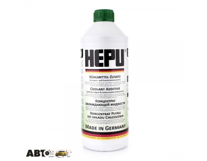 Антифриз HEPU G11 зеленый концентрат P999-GRN 1.5л, цена: 420 грн.
