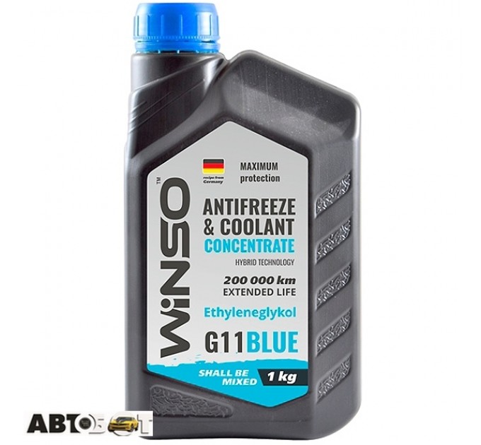Антифриз Winso ANTIFREEZE & COOLANT CONCENTRATE BLUE G11 881040 1кг, ціна: 163 грн.