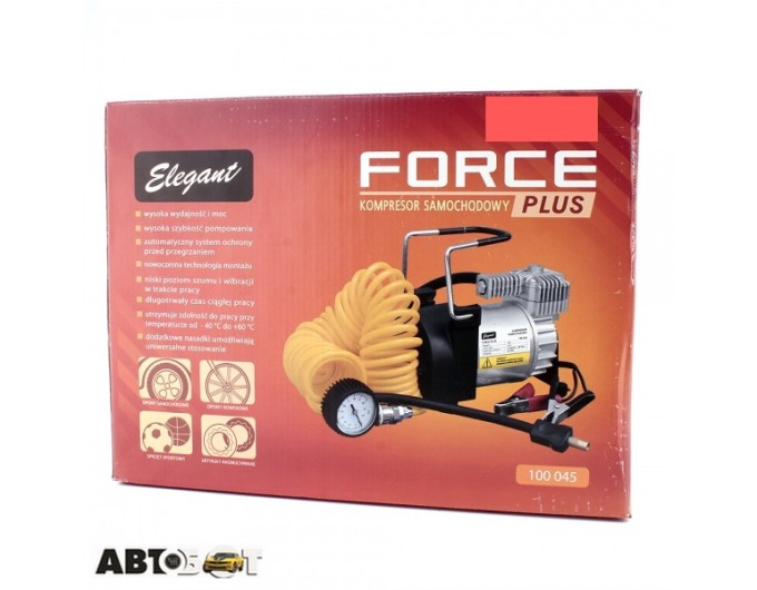 Автокомпресор Elegant Force Plus 100 045, ціна: 1 693 грн.