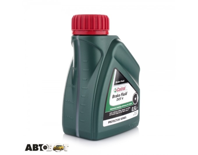 Гальмівна рідина CASTROL Brake Fluid DOT 4 0.5л, ціна: 268 грн.