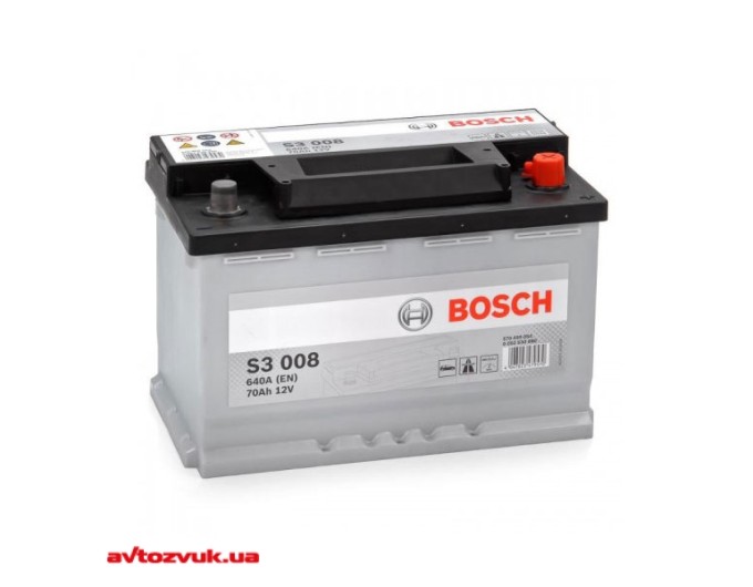 Автомобильный аккумулятор Bosch 6СТ-70 (S30 080), цена: 7 165 грн.