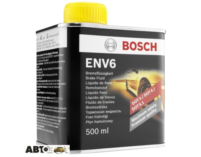 Гальмівна рідина Bosch ENV6 BO 1 987 479 206 500мл, ціна: 553 грн.