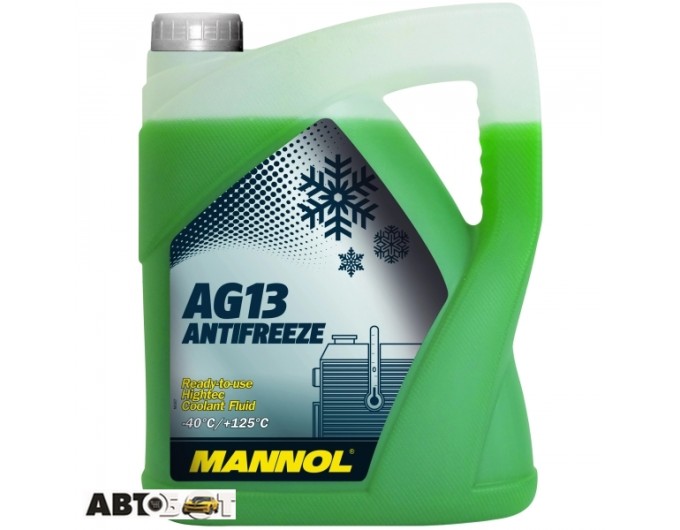Антифриз MANNOL Antifreeze AG13 зелений -40C 5л, ціна: 429 грн.