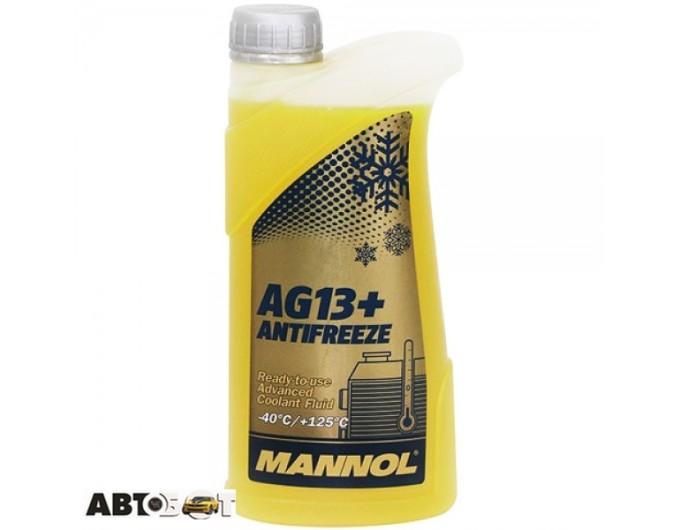 Антифриз MANNOL Antifreeze AG13 Advanced желтый -40C 1л, цена: 117 грн.