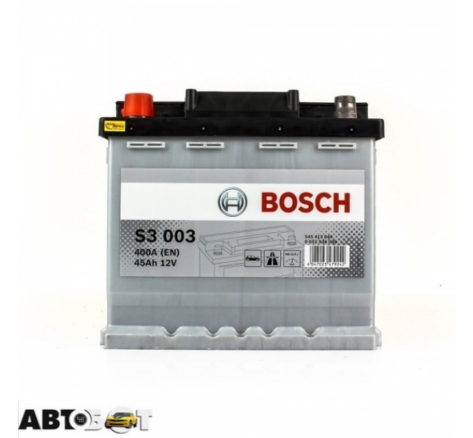 Автомобільний акумулятор Bosch 6CT-45 S3 (S30 030), ціна: 3 068 грн.