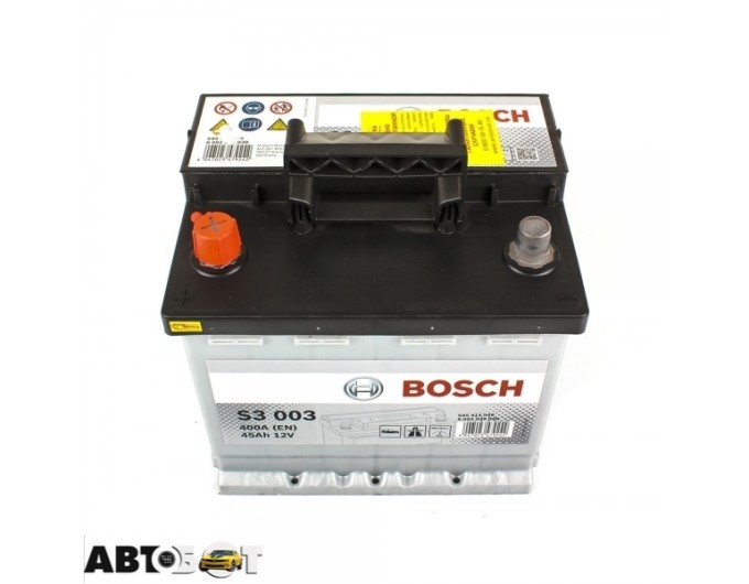 Автомобільний акумулятор Bosch 6CT-45 S3 (S30 030), ціна: 5 944 грн.