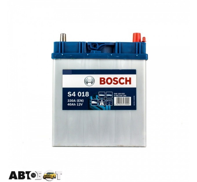 Автомобільний акумулятор Bosch 6CT-40 S4 Silver (S40 180), ціна: 3 204 грн.