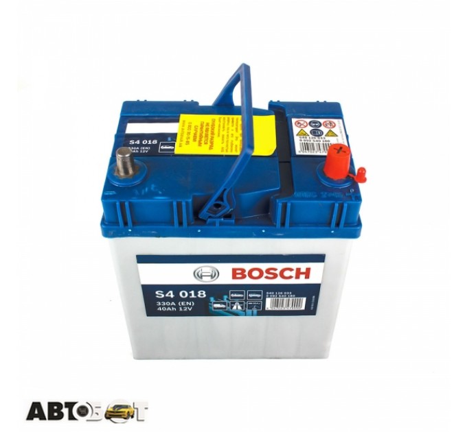 Автомобільний акумулятор Bosch 6CT-40 S4 Silver (S40 180), ціна: 3 227 грн.