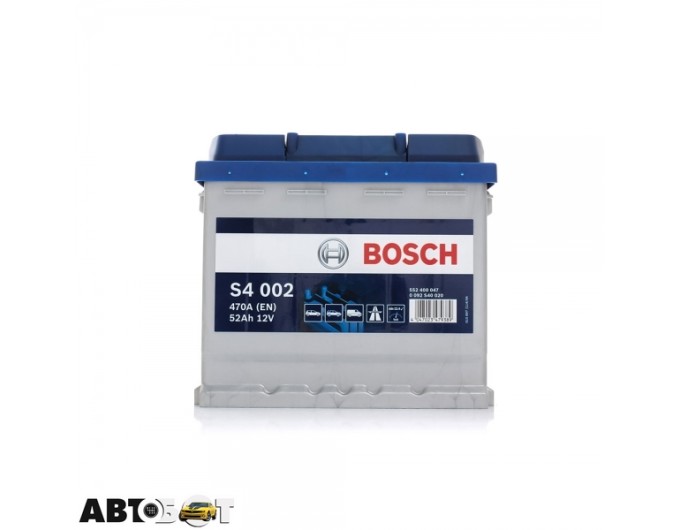 Автомобильный аккумулятор Bosch 6CT-52 S4 Silver (S40 020), цена: 6 187 грн.