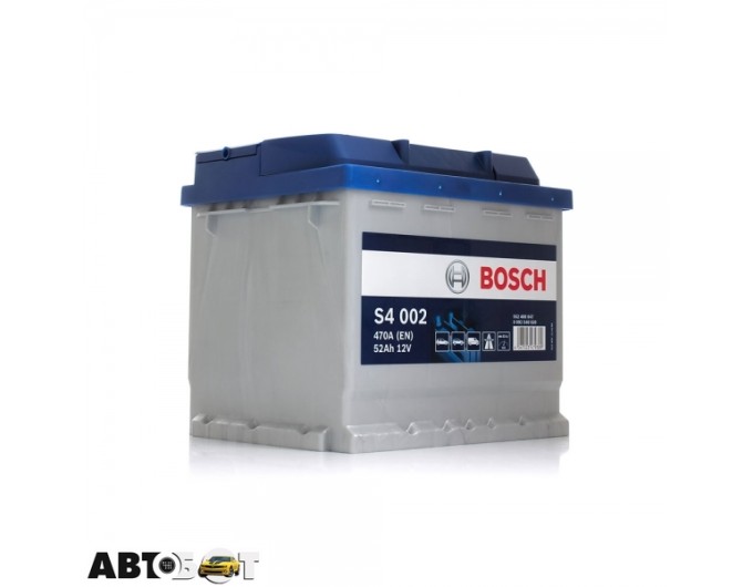 Автомобильный аккумулятор Bosch 6CT-52 S4 Silver (S40 020), цена: 6 187 грн.