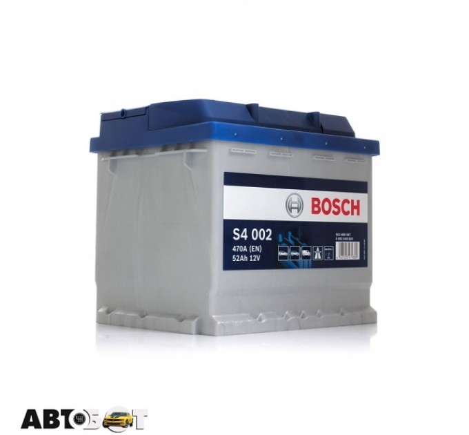 Автомобільний акумулятор Bosch 6CT-52 S4 Silver (S40 020), ціна: 3 689 грн.