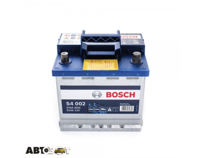 Автомобильный аккумулятор Bosch 6CT-52 S4 Silver (S40 020), цена: 6 187 грн.