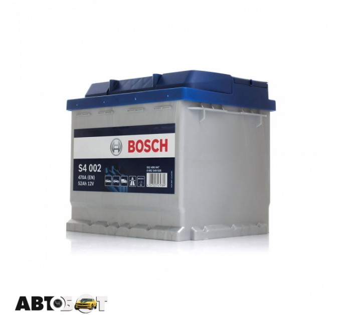 Автомобильный аккумулятор Bosch 6CT-52 S4 Silver (S40 020), цена: 3 689 грн.
