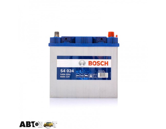 Автомобильный аккумулятор Bosch 6CT-60 S4 Silver (S40 240), цена: 6 978 грн.