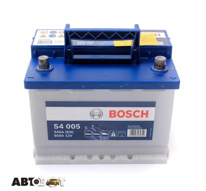 Автомобільний акумулятор Bosch 6CT-60 S4 Silver (S40 050), ціна: 3 792 грн.