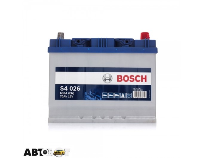 Автомобильный аккумулятор Bosch 6CT-70 S4 Silver (S40 260), цена: 8 493 грн.