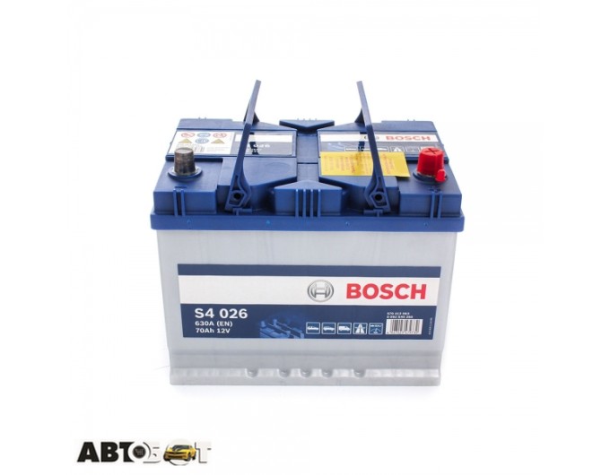 Автомобильный аккумулятор Bosch 6CT-70 S4 Silver (S40 260), цена: 8 493 грн.