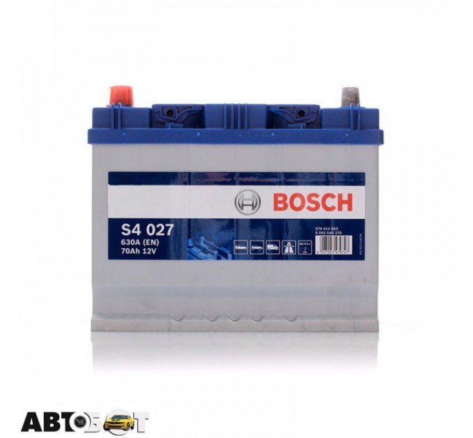 Автомобільний акумулятор Bosch 6CT-70 S4 Silver (S40 270), ціна: 4 768 грн.