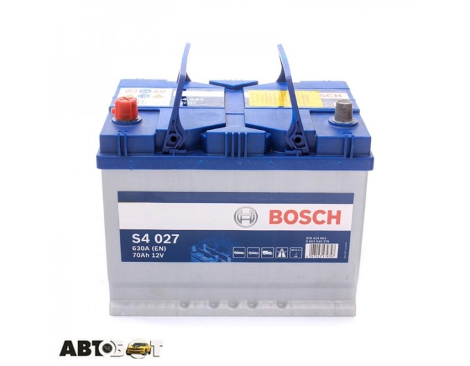 Автомобильный аккумулятор Bosch 6CT-70 S4 Silver (S40 270), цена: 9 255 грн.