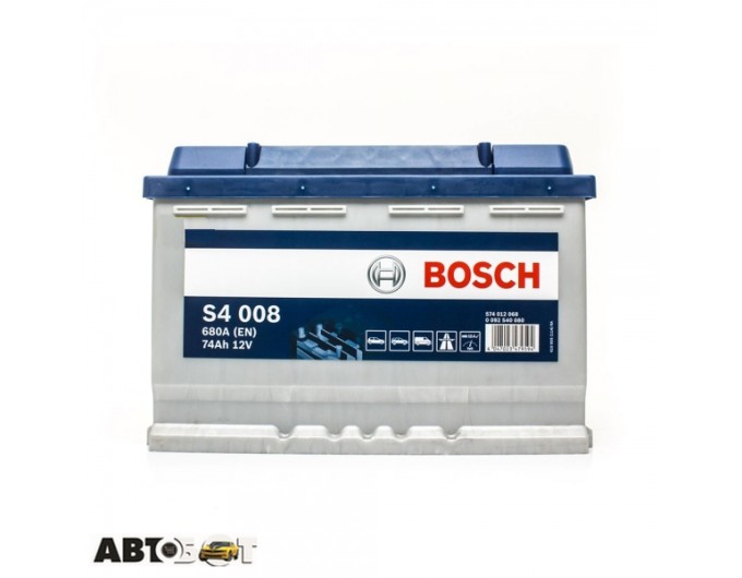 Автомобильный аккумулятор Bosch 6CT-74 S4 Silver (S40 080), цена: 9 120 грн.