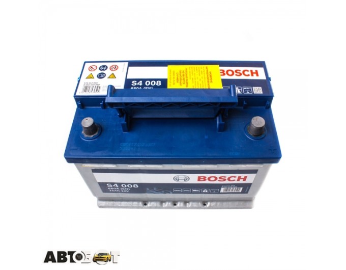 Автомобильный аккумулятор Bosch 6CT-74 S4 Silver (S40 080), цена: 9 120 грн.