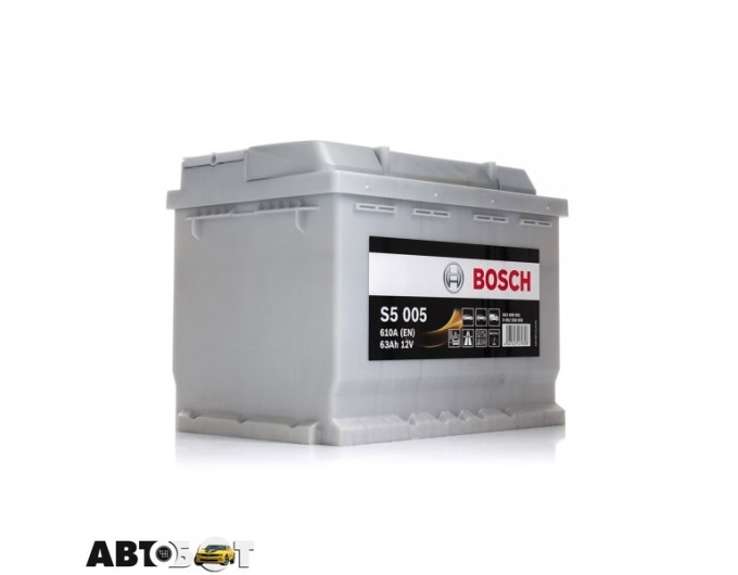 Автомобильный аккумулятор Bosch 6CT-63 S5 Silver Plus (S50 050), цена: 7 974 грн.