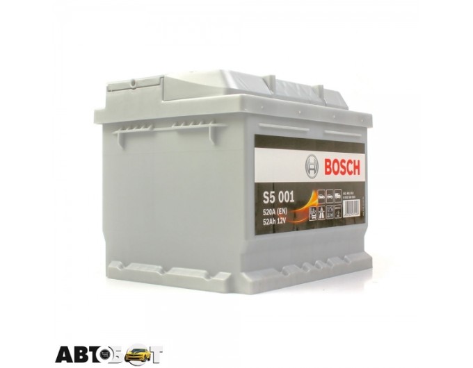 Автомобільний акумулятор Bosch 6CT-52 S5 Silver Plus (S50 010), ціна: 6 455 грн.