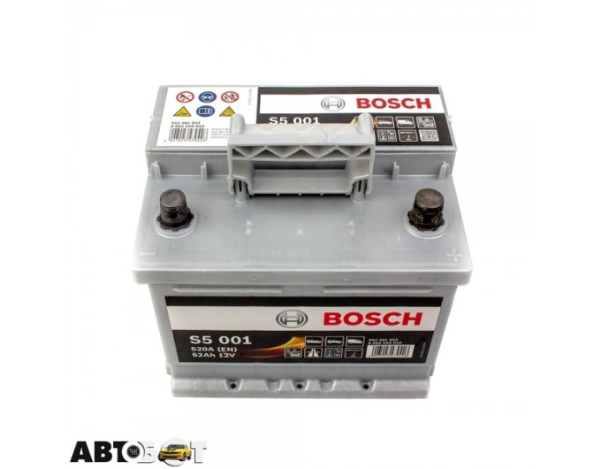 Автомобільний акумулятор Bosch 6CT-52 S5 Silver Plus (S50 010), ціна: 6 455 грн.