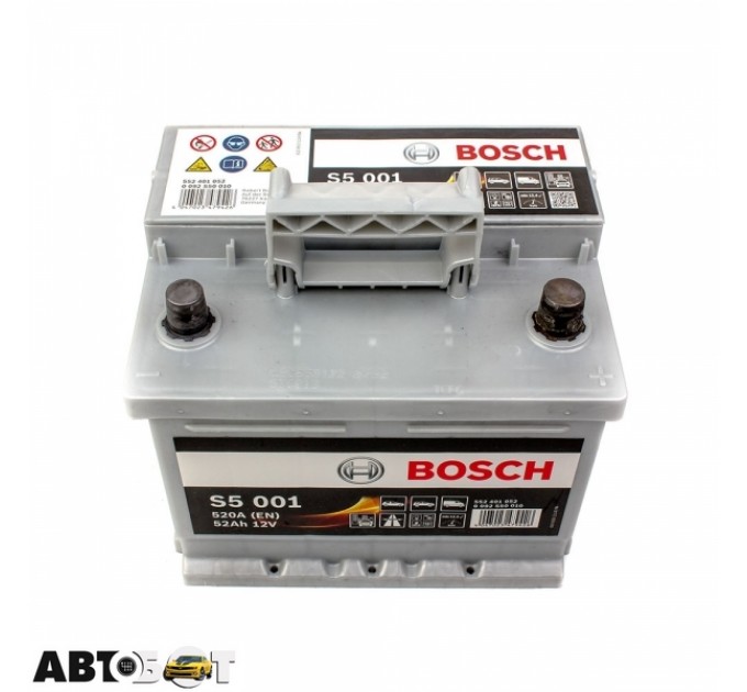 Автомобильный аккумулятор Bosch 6CT-52 S5 Silver Plus (S50 010), цена: 3 855 грн.