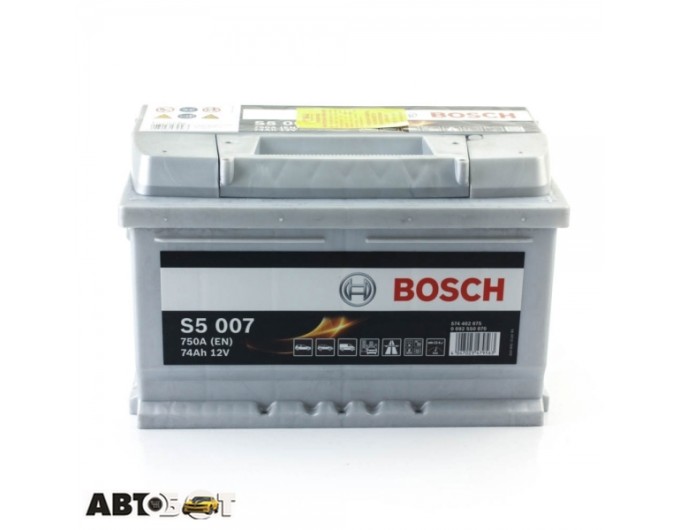 Автомобильный аккумулятор Bosch 6CT-74 S5 Silver Plus (S50 070), цена: 9 343 грн.