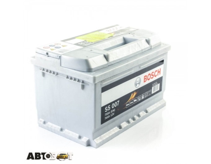 Автомобильный аккумулятор Bosch 6CT-74 S5 Silver Plus (S50 070), цена: 9 343 грн.