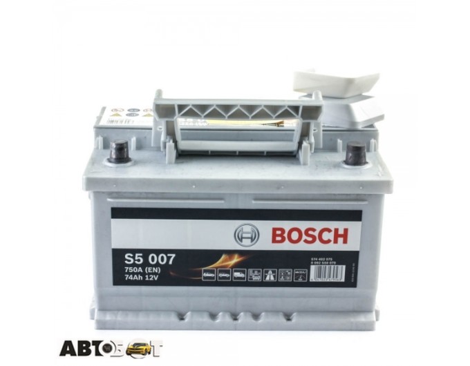 Автомобильный аккумулятор Bosch 6CT-74 S5 Silver Plus (S50 070), цена: 9 343 грн.