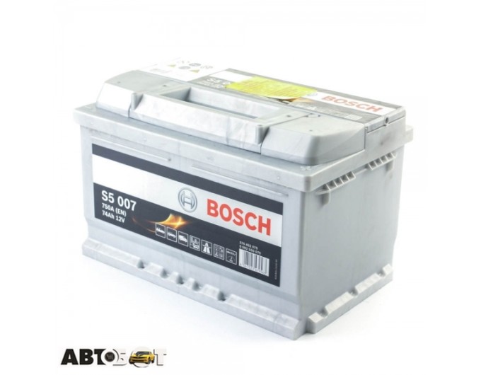 Автомобильный аккумулятор Bosch 6CT-74 S5 Silver Plus (S50 070), цена: 9 343 грн.