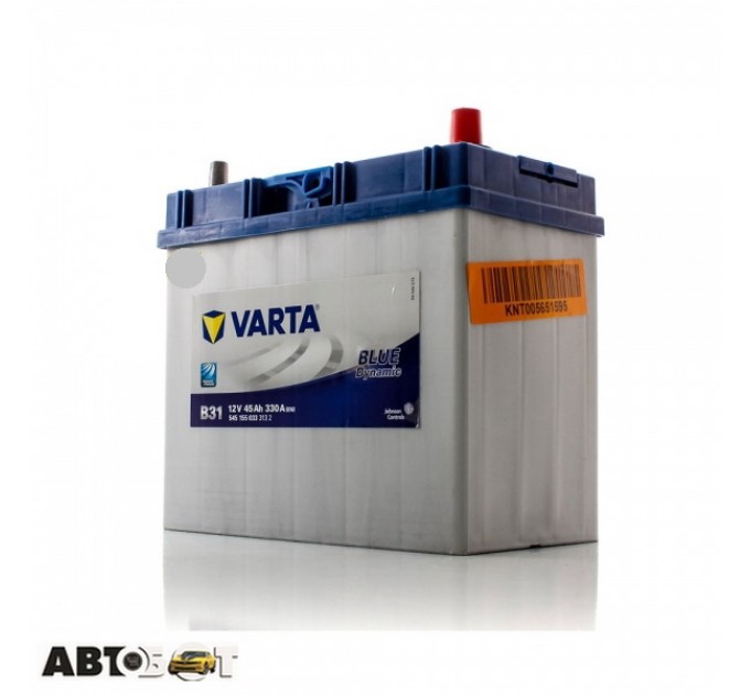 Автомобільний акумулятор VARTA 6СТ-45 BLUE dynamic (B31) 545 155 033, ціна: 2 973 грн.