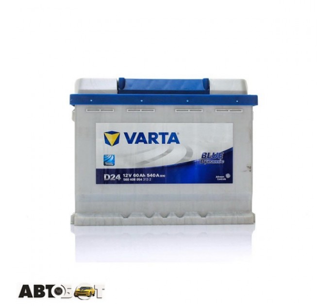 Автомобильный аккумулятор VARTA 6СТ-60 BLUE dynamic (D24), цена: 3 985 грн.