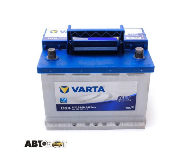 Автомобильный аккумулятор VARTA 6СТ-60 BLUE dynamic (D24), цена: 7 378 грн.