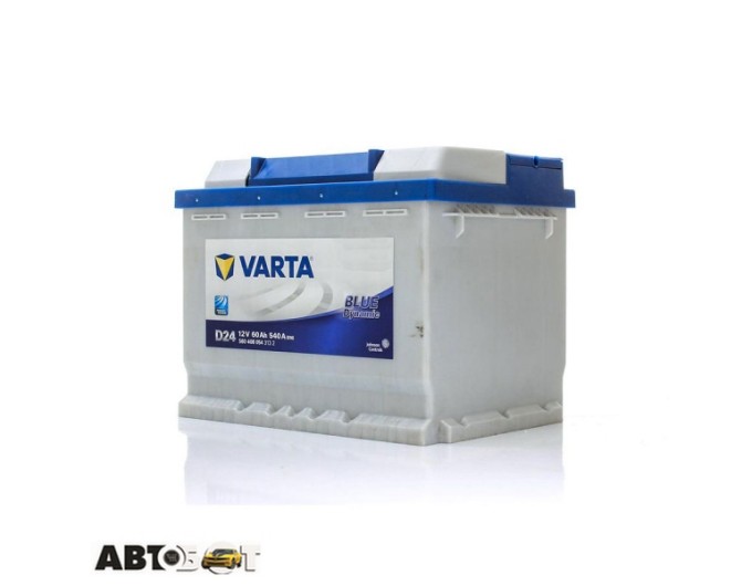 Автомобильный аккумулятор VARTA 6СТ-60 BLUE dynamic (D24), цена: 7 378 грн.