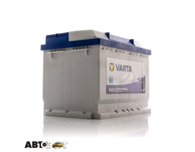 Автомобільний акумулятор VARTA 6СТ-60 BLUE dynamic (D43) 560 127 054, ціна: 7 378 грн.