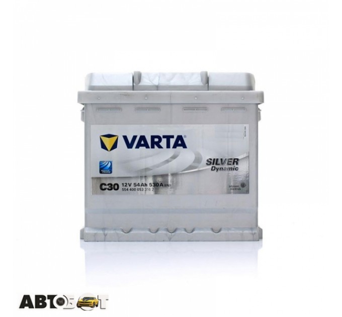 Автомобильный аккумулятор VARTA 6СТ-54 SILVER dynamic (C30), цена: 4 071 грн.