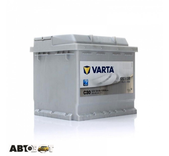 Автомобильный аккумулятор VARTA 6СТ-54 SILVER dynamic (C30), цена: 4 071 грн.