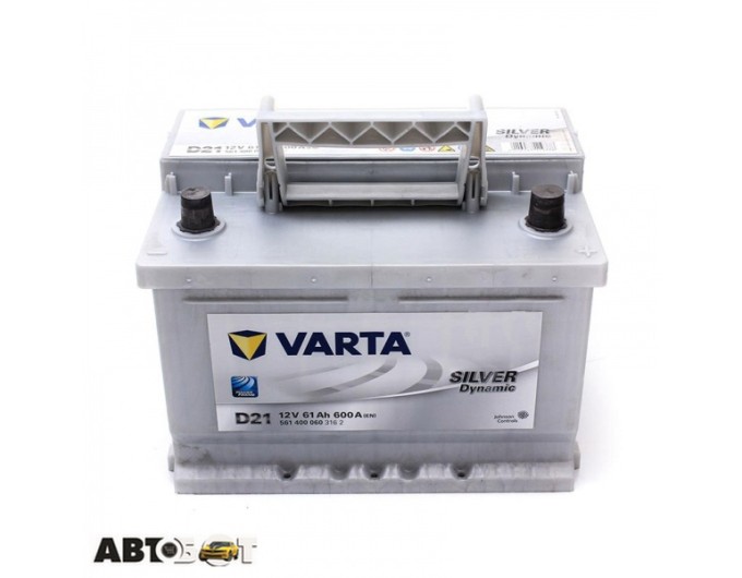 Автомобильный аккумулятор VARTA 6СТ-61 Silver Dynamic D21 (561 400 060), цена: 7 971 грн.