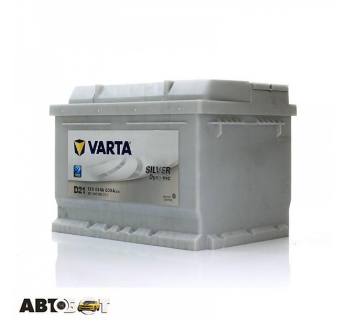 Автомобільний акумулятор VARTA 6СТ-61 Silver Dynamic (D21) 561 400 060, ціна: 4 267 грн.