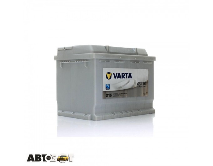 Автомобільний акумулятор VARTA 6СТ-63 SILVER dynamic (D15) 563 400 061, ціна: 8 854 грн.