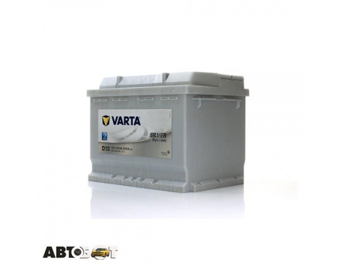 Автомобільний акумулятор VARTA 6СТ-63 SILVER dynamic (D15) 563 400 061, ціна: 8 854 грн.